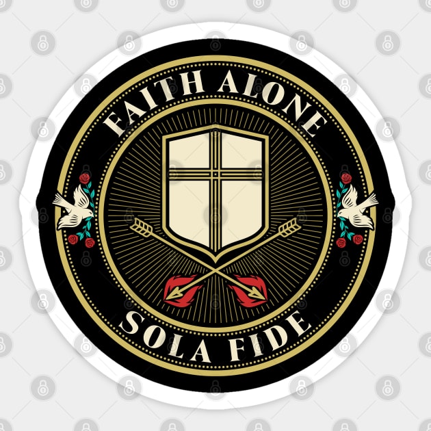 Faith alone Sticker by Reformer